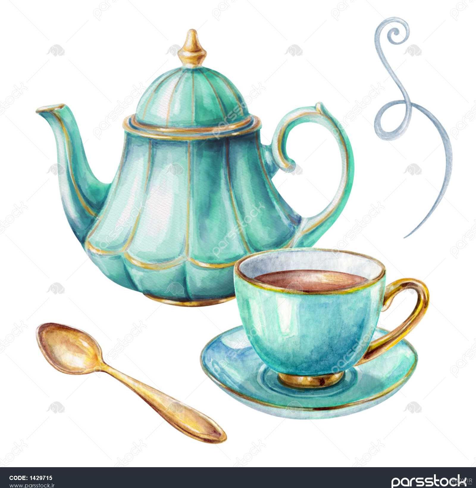 عکس طراحی چای