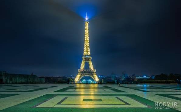 عکس فرانسه در شب