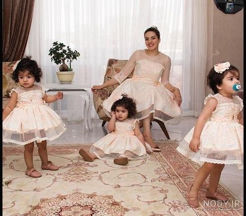 عکس لباس مجلسی مادر و دختر ست عکس لباس مجلسی مادر و دختر ست