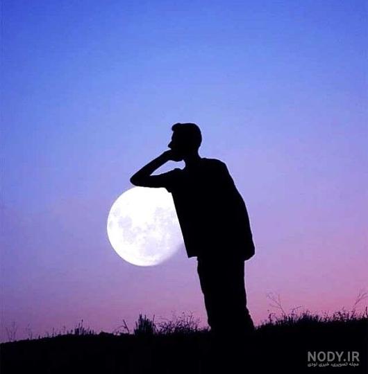 عکس ماه طبیعی