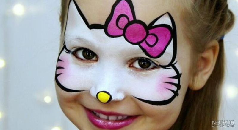 عکس نقاشی روی صورت بچه عکس نقاشی روی صورت بچه
