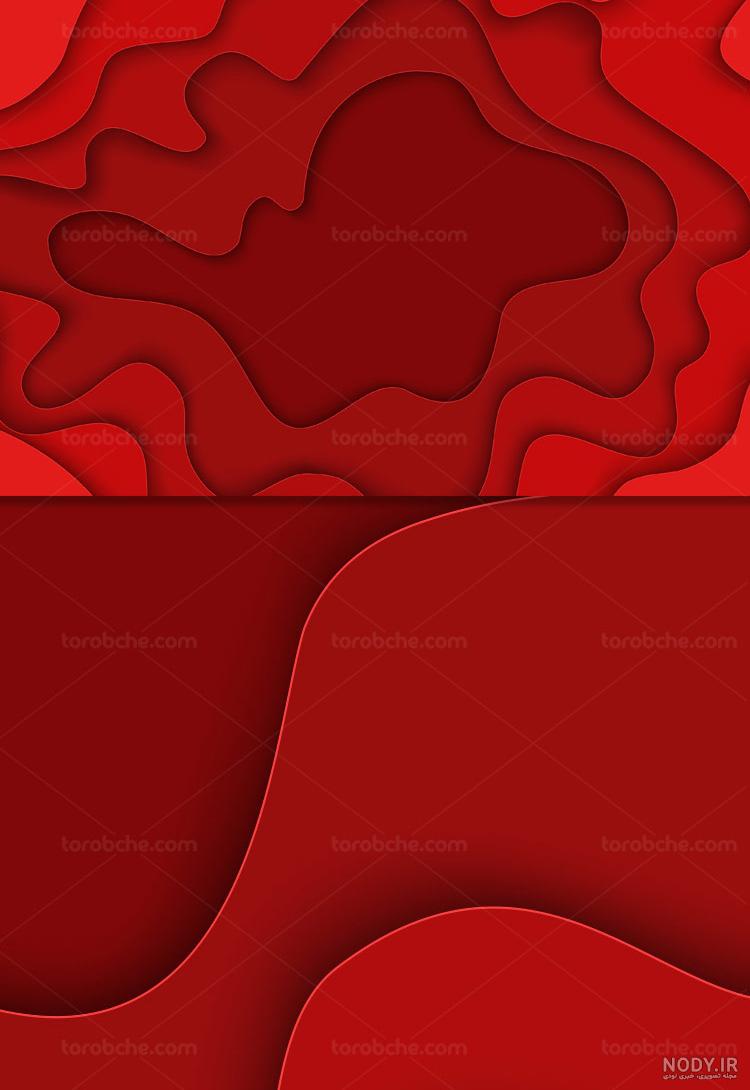 عکس پس زمینه قرمز دخترانه