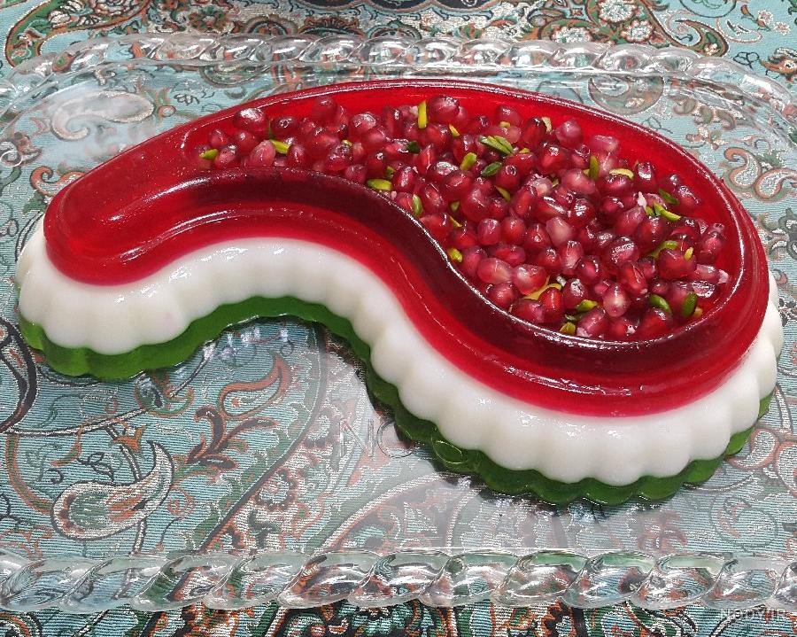عکس ژله ی شب یلدا عکس ژله ی شب یلدا