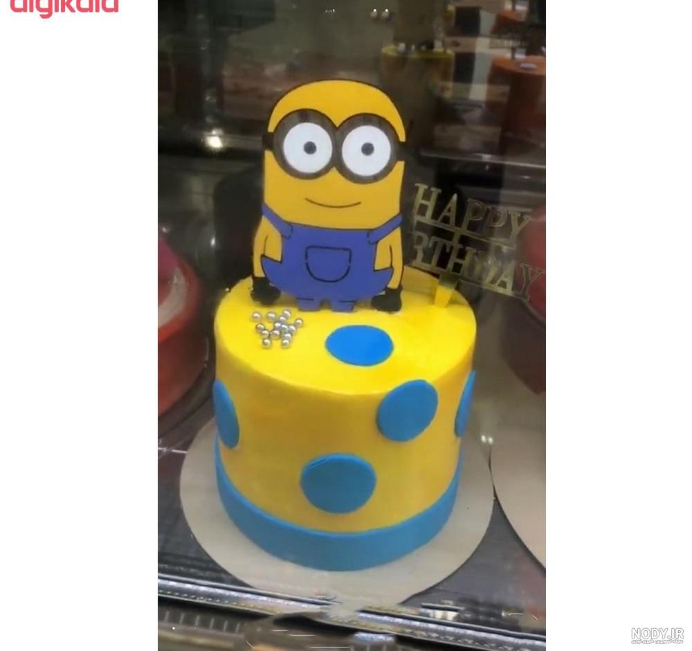 عکس کیک مینیون