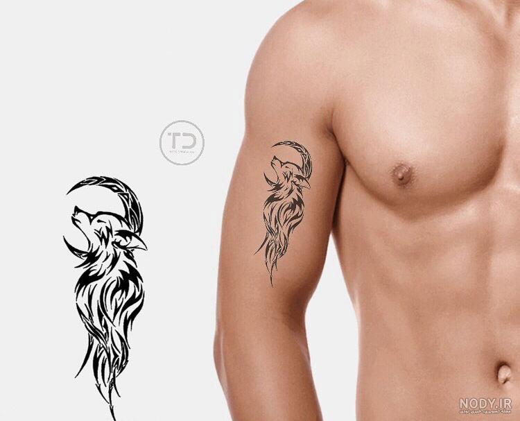 عکس گرگ برای تاتو روی دست عکس گرگ برای تاتو روی دست