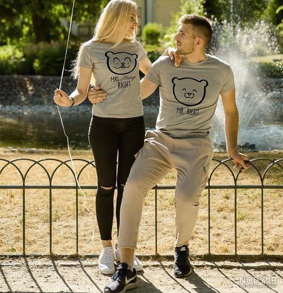 عکسهای دونفره با لباس ست