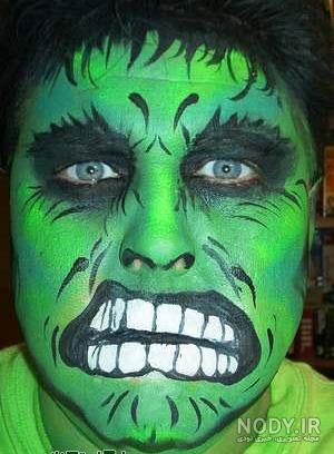 نقاشی روی صورت دخترانه ساده نقاشی روی صورت دخترانه ساده