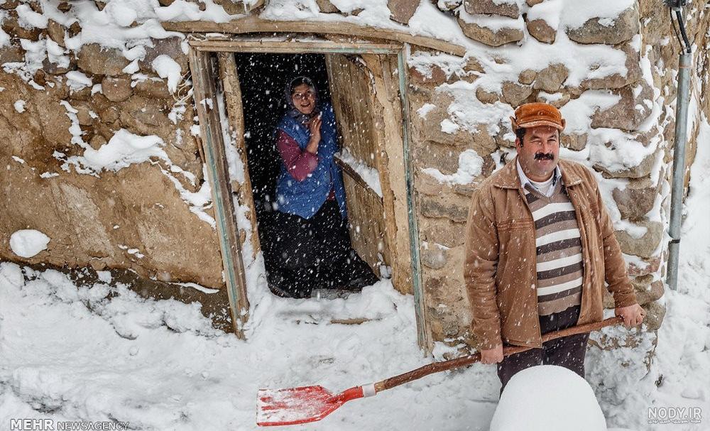 پروفایل زمستانی غمگین