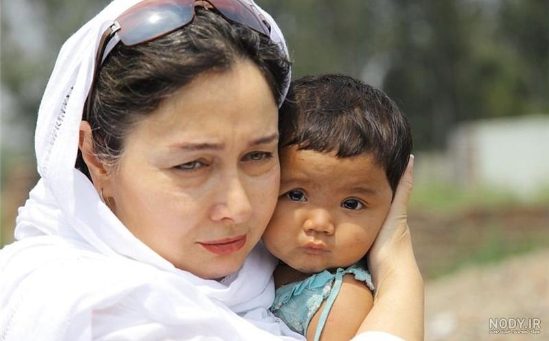 کتایون ریاحی بی حجاب وهمسرش