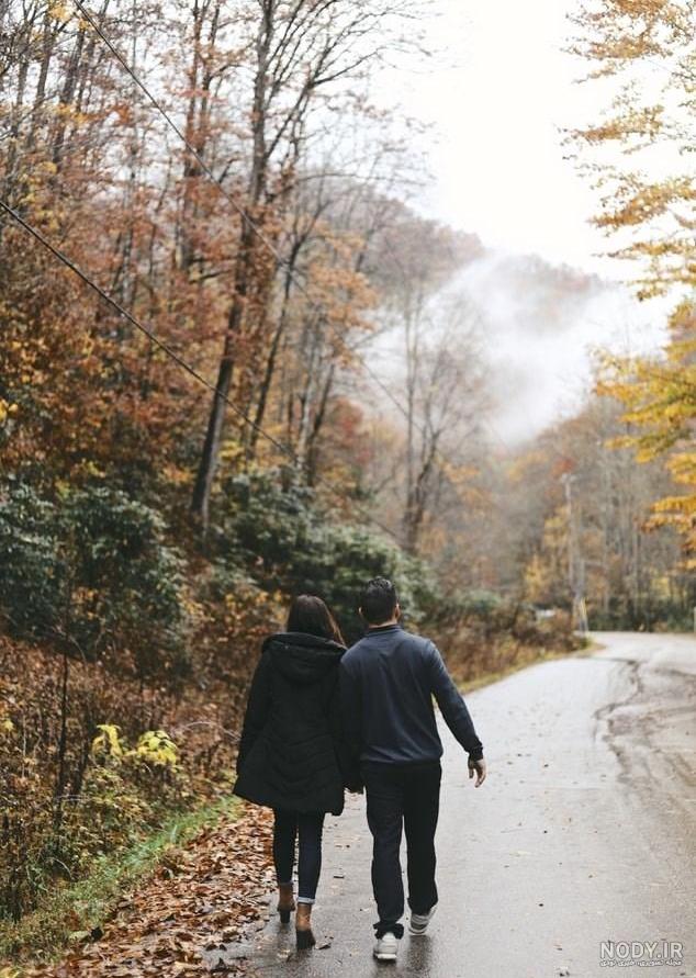  پروفایل پاییزی عاشقانه دونفره