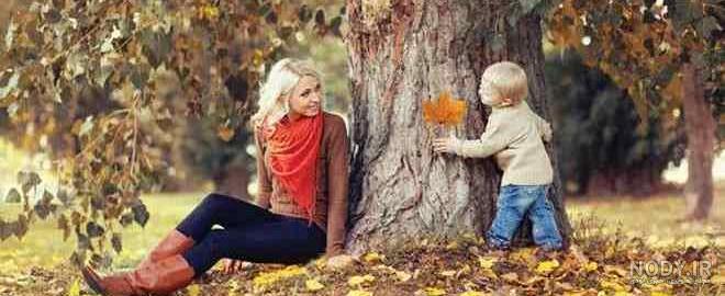 عکس مادر و بچه برای پروفایل