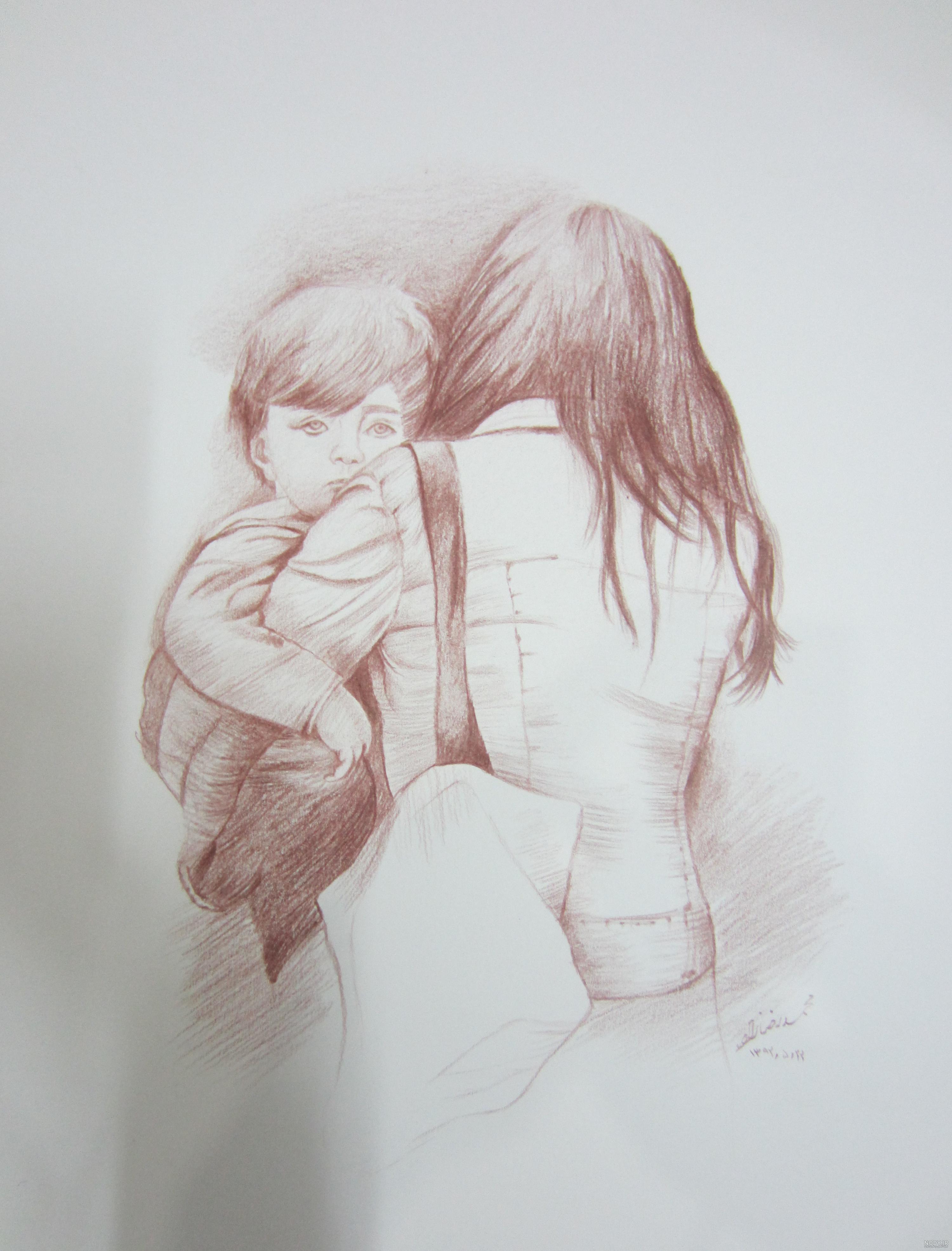 عکس مادر و بچه برای پروفایل