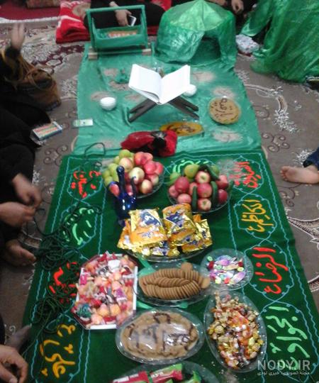 در سفره حضرت رقیه چه دعایی خوانده می شود