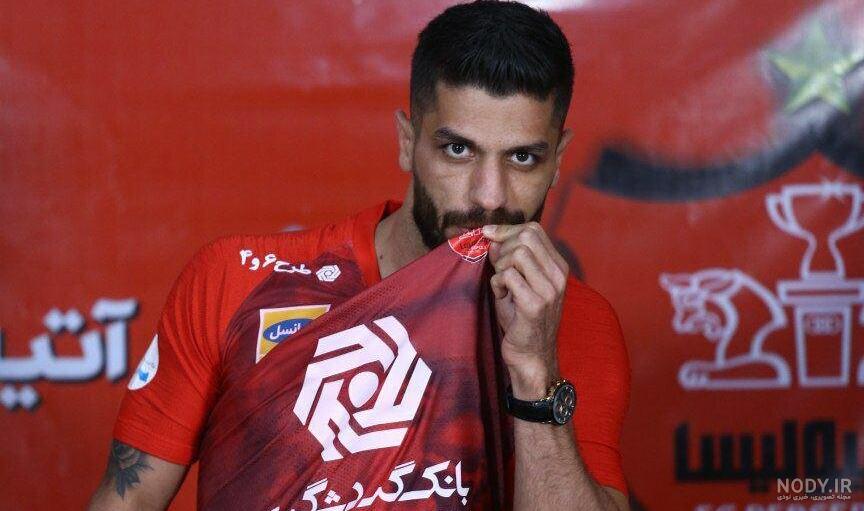 عکس بازیکن پرسپولیس شجاع خلیل زاده عکس بازیکن پرسپولیس شجاع خلیل زاده