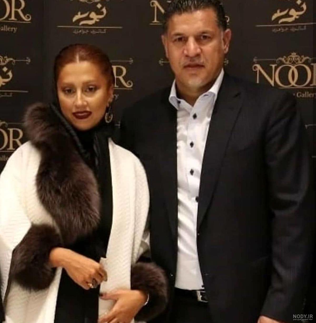 عکس عروسی علی دایی با همسر اولش عکس عروسی علی دایی با همسر اولش