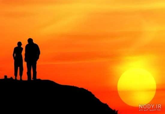 عکس غروب عاشقانه عکس غروب عاشقانه