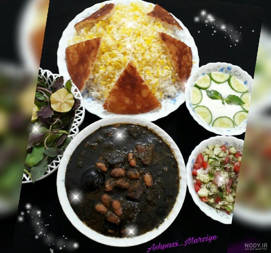 عکس قورمه سبزی یهویی عکس قورمه سبزی یهویی