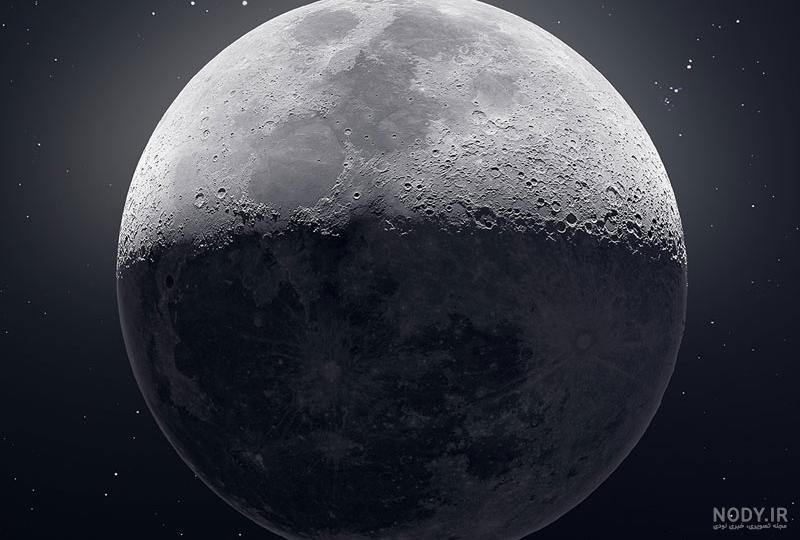 عکس ماه رنگی عکس ماه رنگی