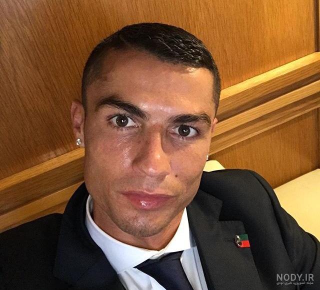 عکس چهره رونالدو