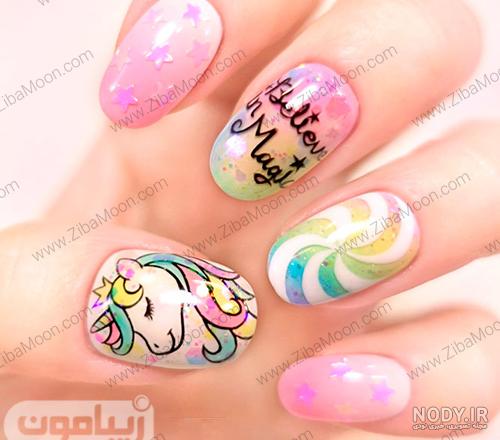 عکس کارتونی ناخن کار