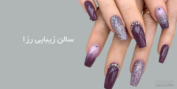 عکس کاشت ناخن کوتاه