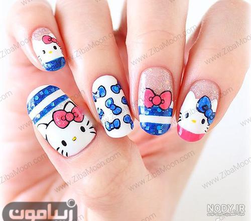 عکسهای کارتونی ناخن