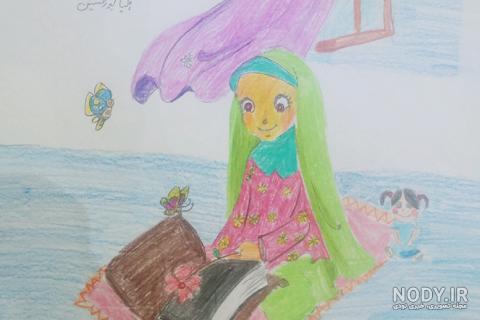 نقاشی کتابخانه نقاشی کتابخانه