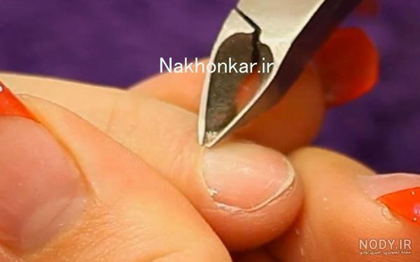 کاشت ناخن قالبی با پودر کاشت ناخن قالبی با پودر