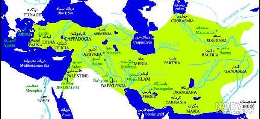 بزرگترین نقشه ایران در طول تاریخ