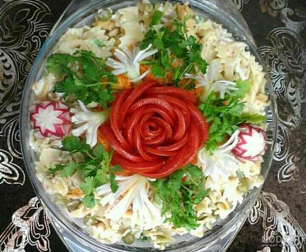 تزیین سفره شام عید