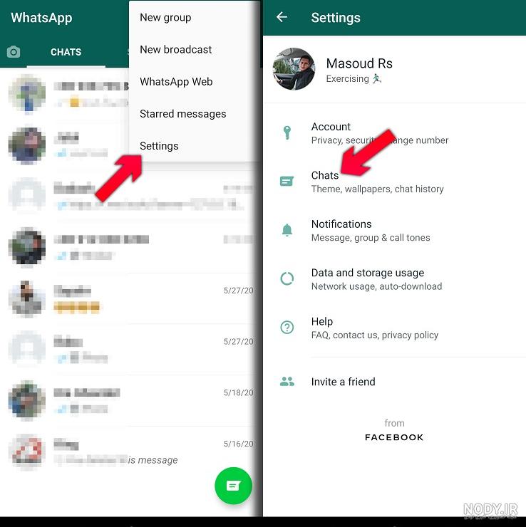 تصویر زمینه برای واتساپ تصویر زمینه برای واتساپ