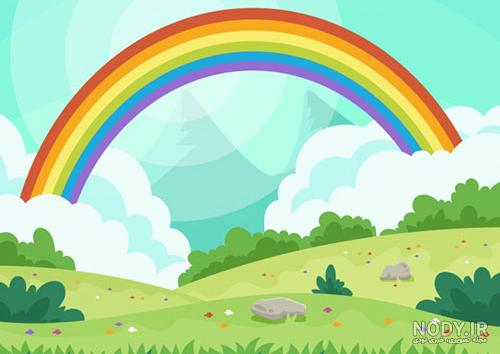 رنگین کمان چیست برای کودکان