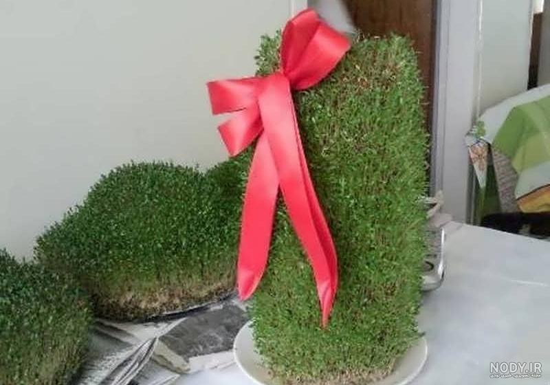 سبزه عید با ابر سبزه عید با ابر