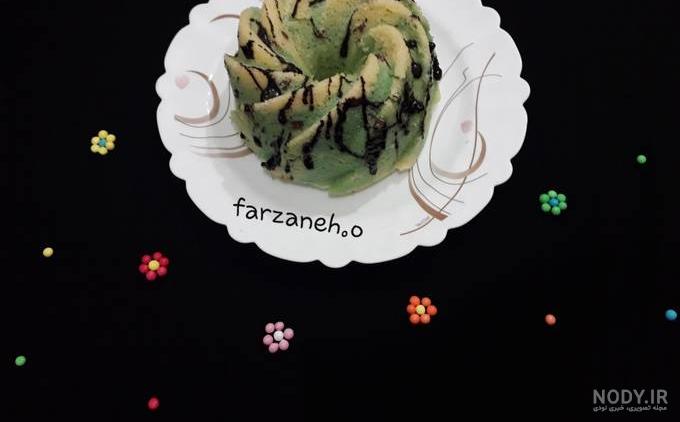 طرز تهیه قرابیه دو رنگ طرز تهیه قرابیه دو رنگ