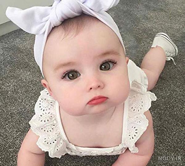 عکس دختر بچه نوزاد تپل