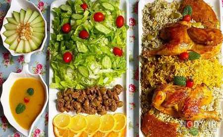 عکس دیزاین غذا و سالاد