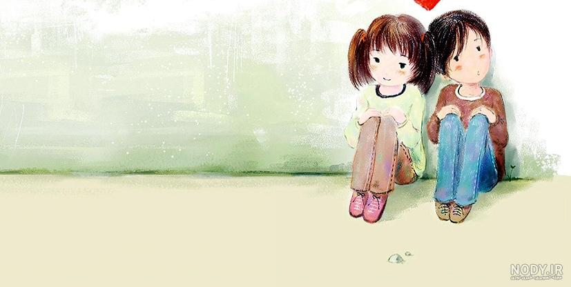 عکس عاشقانه کارتونی دونفره جدید عکس عاشقانه کارتونی دونفره جدید