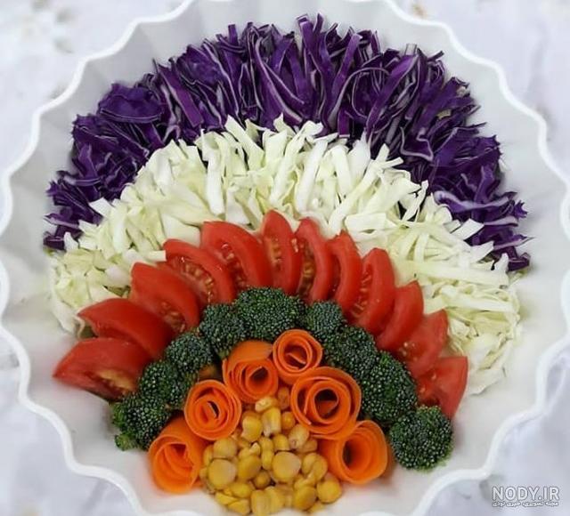 عکس غذای سالاد ماکارونی