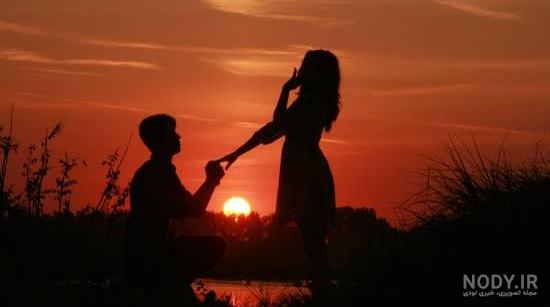 عکس غروب پاییز عکس غروب پاییز