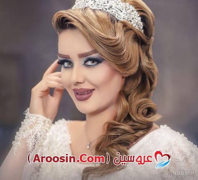 عکس عروس مو بلند