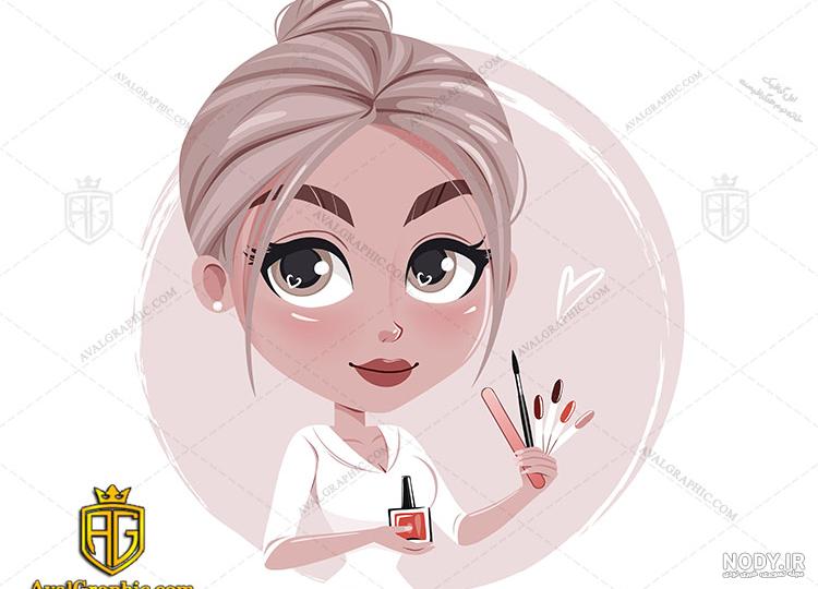 عکس ناخن کار