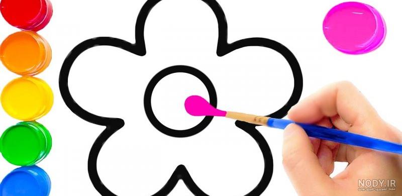 عکس نقاشی دختر ساده