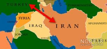عکس نقشه ایران ترکیه