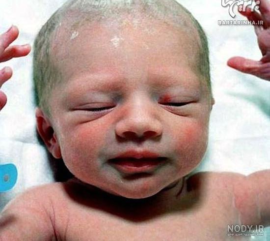 عکس نوزاد تازه متولد شده خوشگل