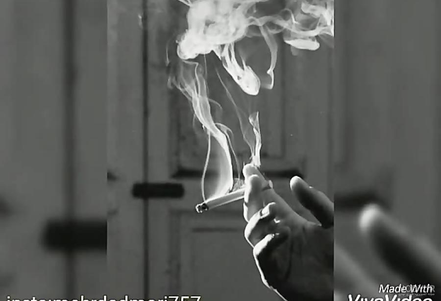 عکس های غمگین با سیگار