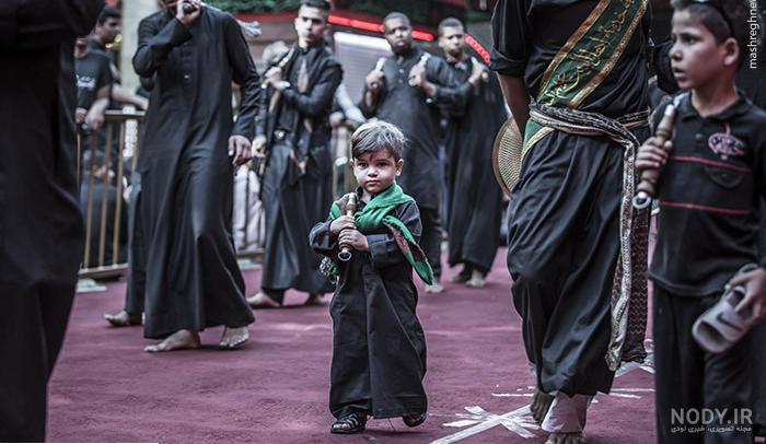 نقاشی امام حسین علیه السلام کودکانه