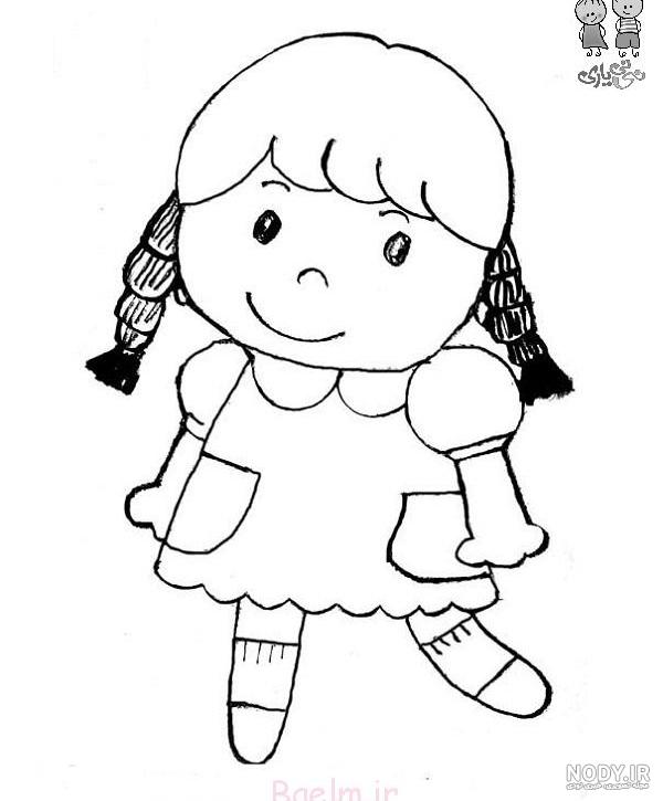 نقاشی ساده رنگی