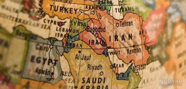 نقشه طبیعی ایران نقشه طبیعی ایران