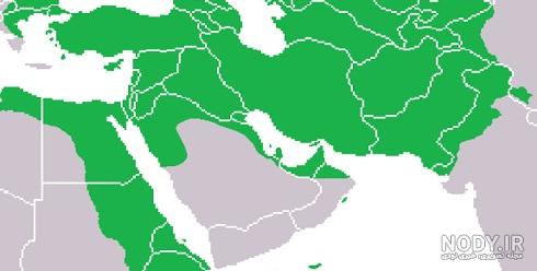 نقشه قدیمی ایران بزرگ