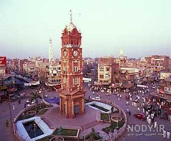نقشه پاکستان به زبان فارسی نقشه پاکستان به زبان فارسی
